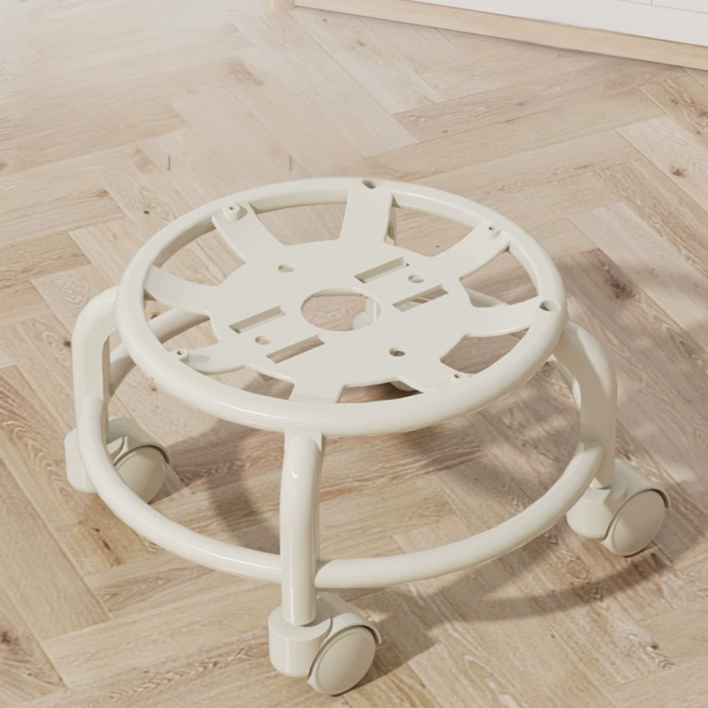 360° Swivel Wheels Baby Dining Chair with Tray