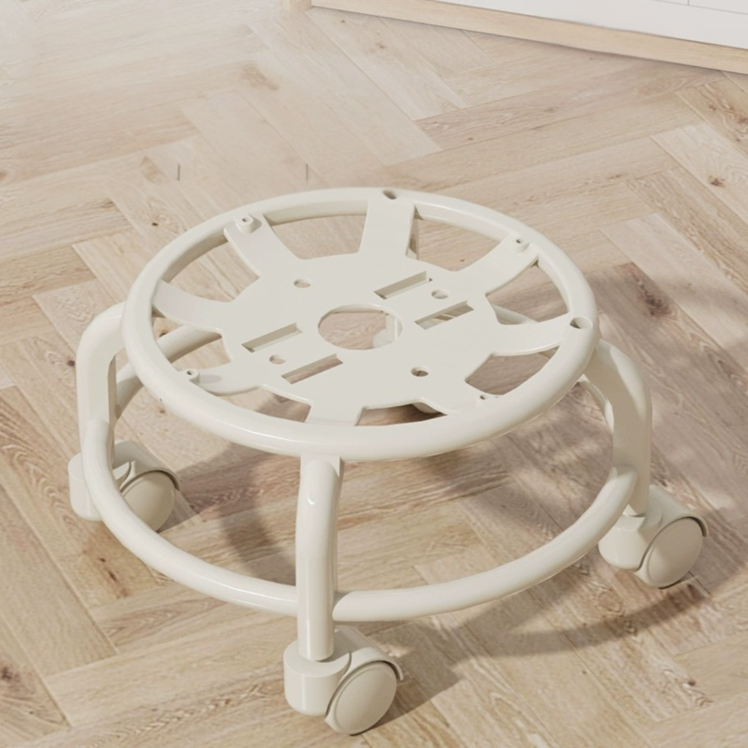 360° Swivel Wheels Baby Dining Chair with Tray
