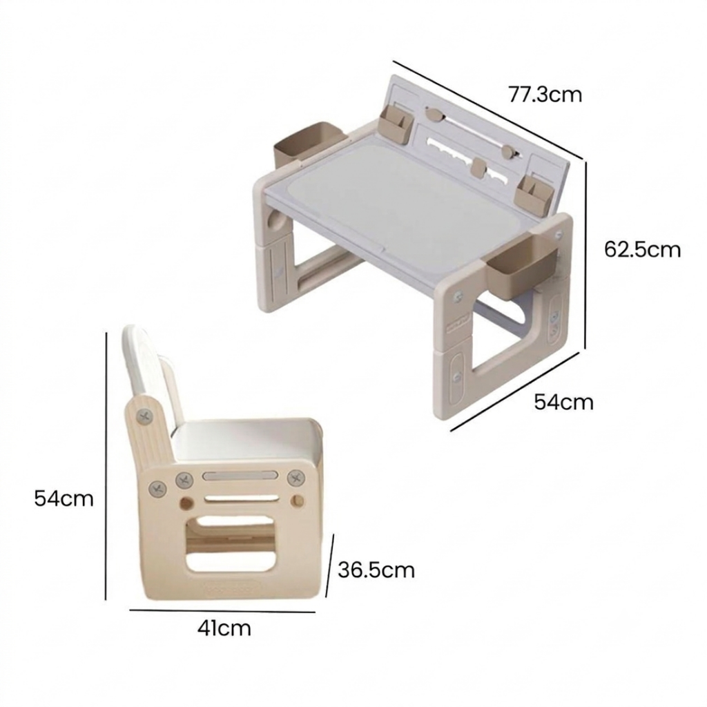 Adjustable Kids Learning Desk & Chair Set