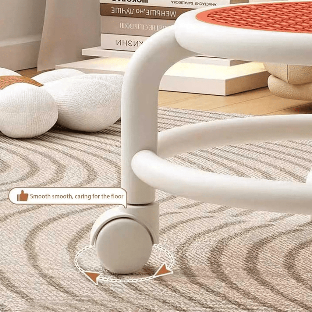 Multipurpose Comfortable Portable Swivel Rolling Stool