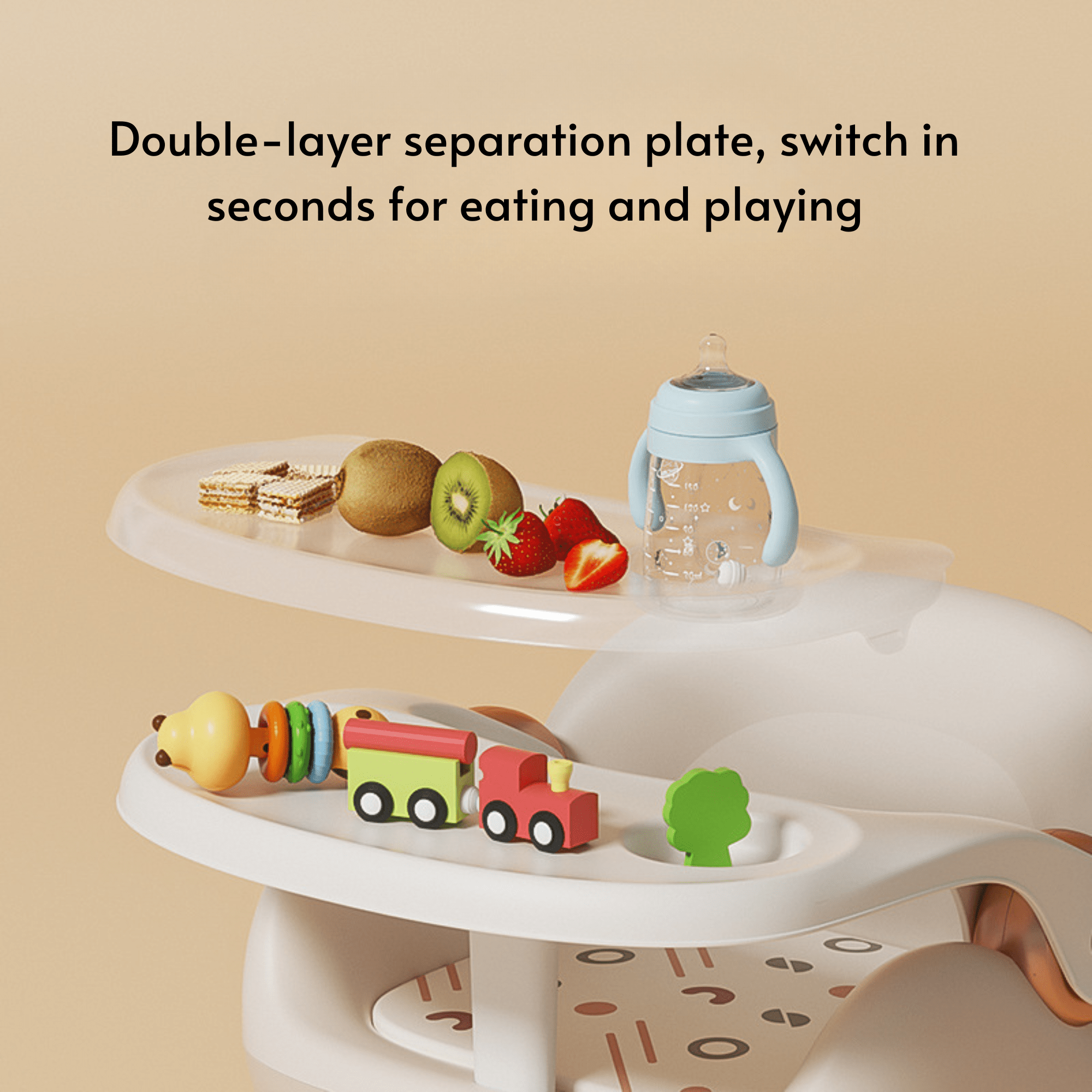 Multi-Functional Baby Stool Chair with Detachable Design (36cm)